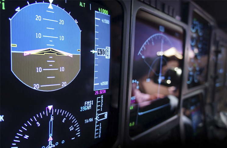 image: © Robin Leabman | Gulfstream G-IV Electronic Flight Instrument System