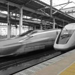 Shinkansen E6 and E3 series Trains at Õmiya Station (Saitama)