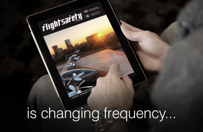 Flight Safety Australia is changing frequency