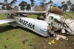 Accident site – Cessna 172S – VH-ZEW