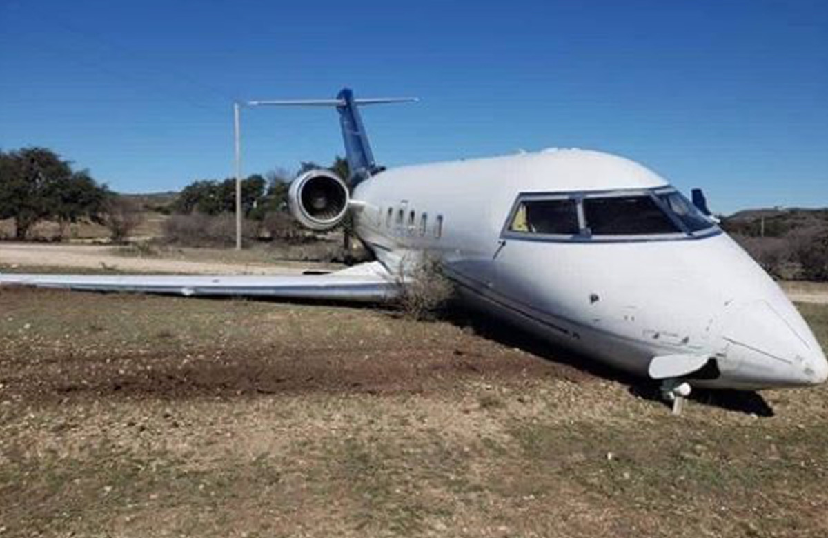 Cessna 560 Citation V damaged aircraft