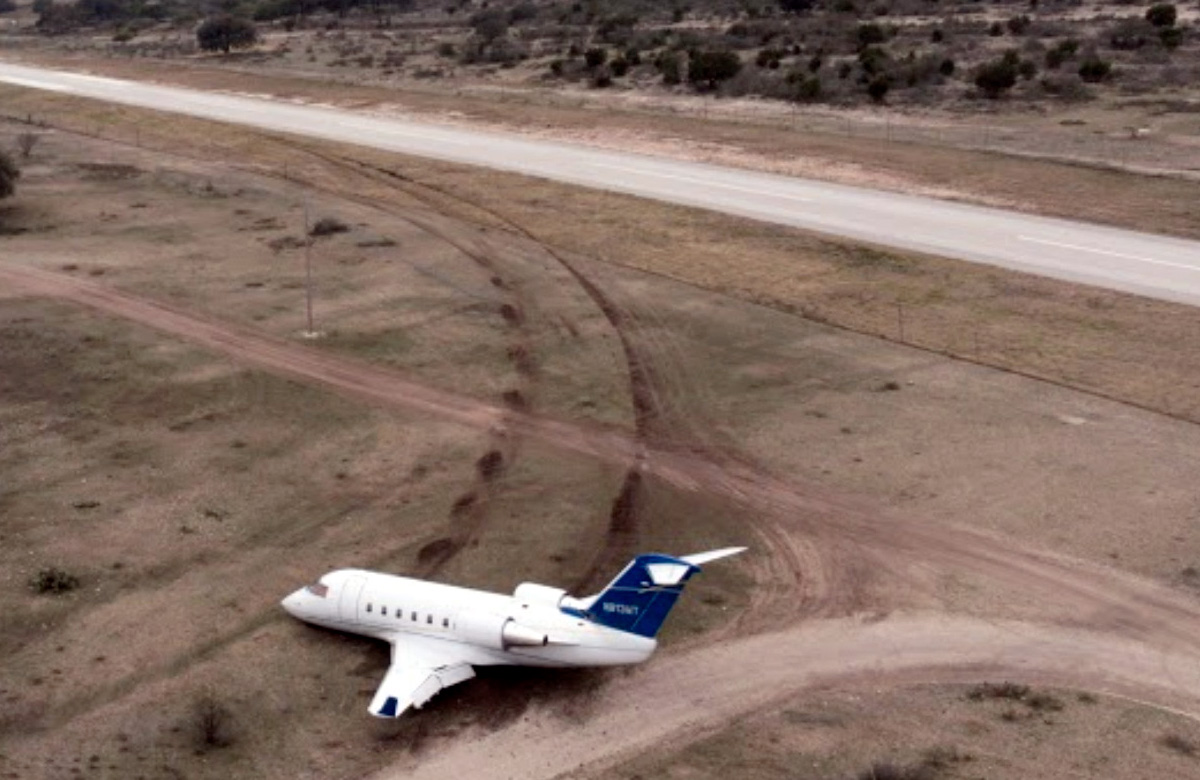 Cessna 560 Citation V damaged aircraft