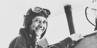 Lores Bonney—first Australian woman to fly solo around Australia, to fly solo from Australia to England and to fly solo from Australia to South Africa.