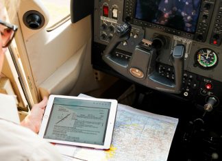 use of an EFB for flight planning