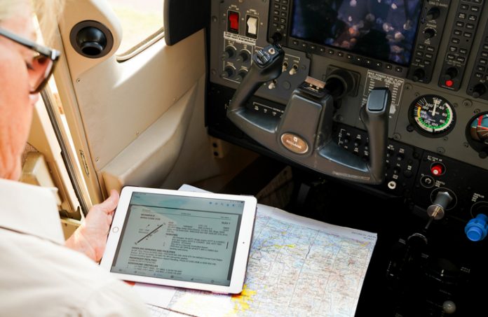use of an EFB for flight planning
