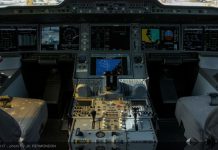 Airbus A350 cockpit