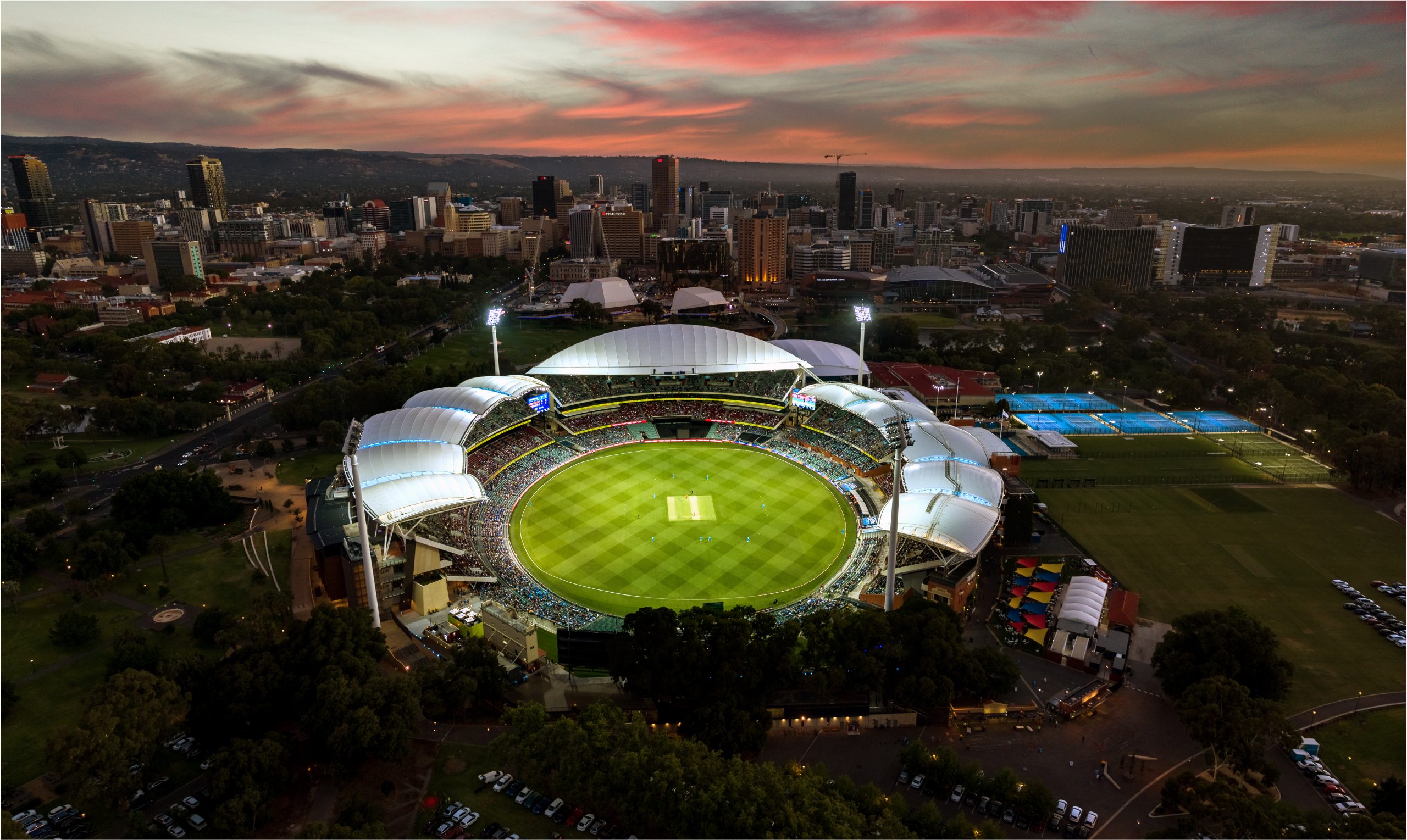 Cricket Australia coverage, Adelaide Oval