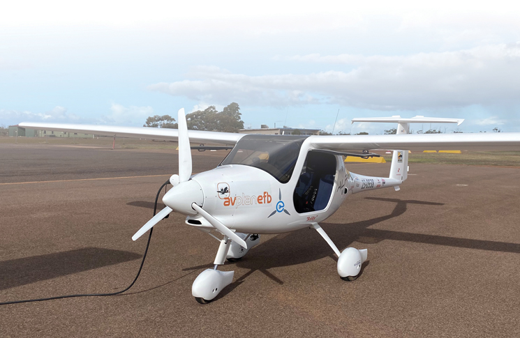 photo of Pipistrel’s Alpha Electro