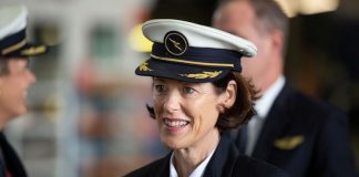 Qantas Captain Debbie Slade