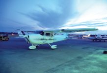 aircraft on runway