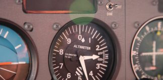 image: altimeter on dashboard© Civil Aviation Safety Authority