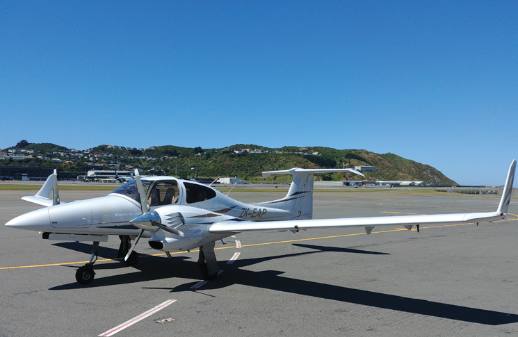 Diamond DA42, ZK-EAP, Kaimanawa Range, New Zealand