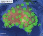 ADS-B Coverage: 5,000 feet (as at May 2020) | Airservices Australia