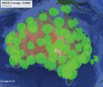 ADS-B Coverage: 10,000 feet (as at May 2020) | Airservices Australia