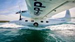 Photo by Daniel Bolton. Taxiing the Grumman Mallard Turboprop for departure in the North Kimberley of Western Australia.