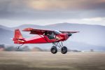 Photo by Maverik Media. Harry Arthur flying a Just Superstol Xl during OZ-Stol at Luskintyre Airfield, NSW.