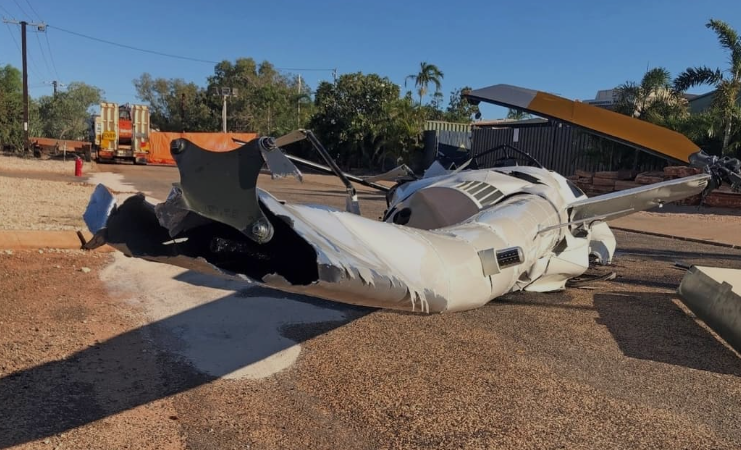 Robinson R22 Beta NT crash