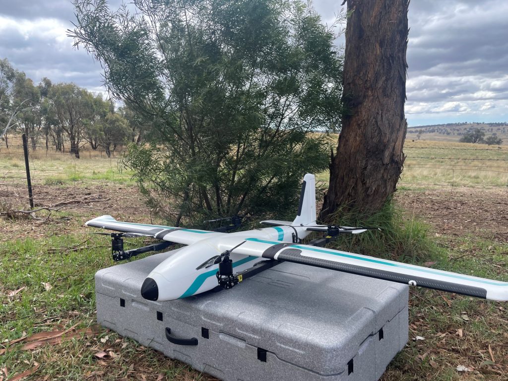 Andrew’s VTOL aircraft with ArduPilot software