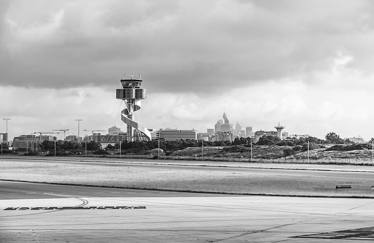 image of a controlled aerodrome