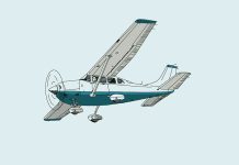 illustration of a Cessna 206