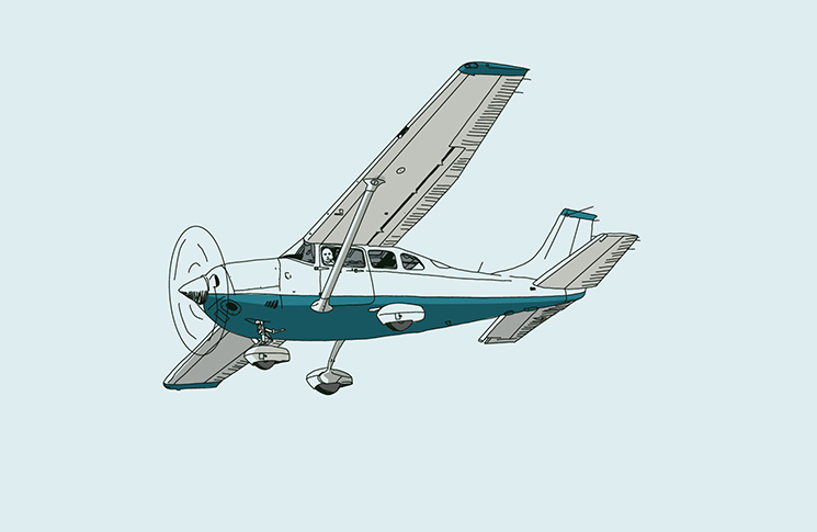 illustration of a Cessna 206