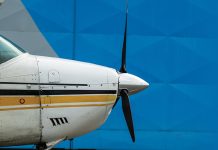 image of an aircraft propeller