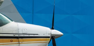 image of an aircraft propeller