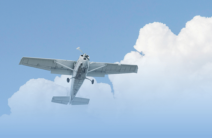image of a light aircraft