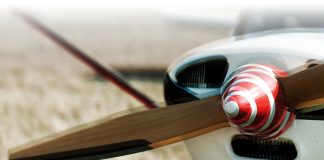Image of an aeroplane propeller
