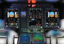 Image of a helicopter cockpit