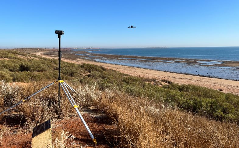 A drone being flown by Matt Germs