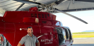 Safety manager scholarship recipient Daniel Barresi.