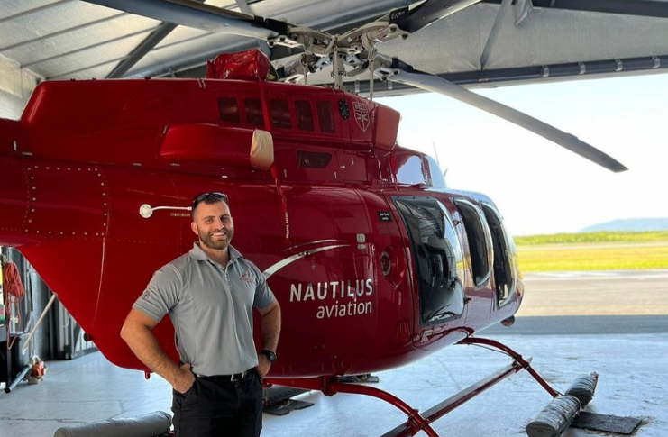 Safety manager scholarship recipient Daniel Barresi.