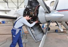 Maintenance rules quiz: Autumn 2025-26 A maintenance engineer examines an aeroplane's engine