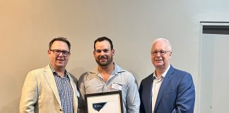 ‘Just stoked’: Hayden Saunders’ scholarship success fuels next career milestone Hayden Saunders receives his AME Scholarship certificate from Air Chief Marshal (Retd) Mark Binskin AC, CASA Board Chair, and Matt Bouttell, Executive Manager Regulatory Oversight Division