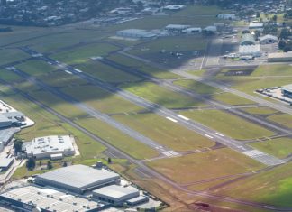 Is your EFB ready for the Sydney Basin shake-up? An aerial view of Bankstown airport.