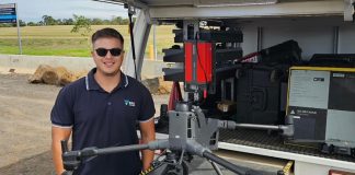 Chief Remote Pilot for Environment Protection Authority Victoria, Nehuen Salina.